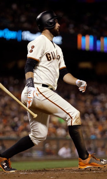 Posey, Pence go back-to-back as Giants beat Rockies 12-3